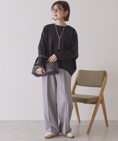 AMERICAN HOLIC 【先行予約】【UVカット】コクーンポンチプルオーバー