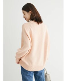 Green Parks ｆｕｗａっとメランジ前後差ニットプルオーバー