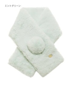 MOONBAT PAUL & JOE ACCESSOIRES フェイクファーポンマフラー