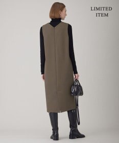 ICB L 【WEB限定・洗える】 コットンダンボール ジャンパースカート ワンピース