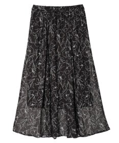 Green Parks サラフレギャザースカートII