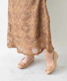 Bridget Birkin 【Bridget Birkin】スクエアバックルフラットシューズ