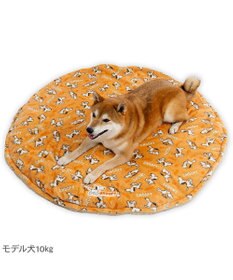 PET PARADISE スヌーピー 遠赤外線 丸マット 《てくてく》M 径105cm