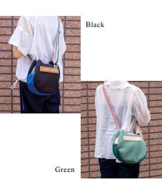 tsumori chisato CARRY ネコかおウレタン ショルダーバッグ 小サイズ 猫モチーフ