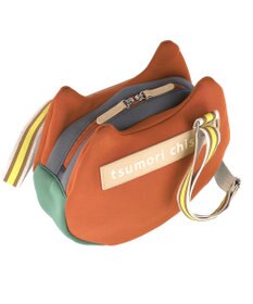 tsumori chisato CARRY ネコかおウレタン ショルダーバッグ 小サイズ 猫モチーフ