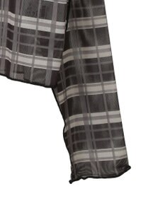 earth music&ecology シアーチェックプルオーバー