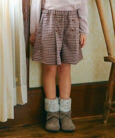 ANY KIDS チェックショートパンツ