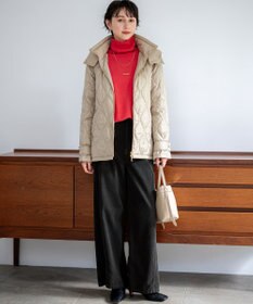 23区 中綿パディング フード2WAY アウター
