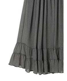 AMERICAN HOLIC 幾何学柄裾ティアードスカート