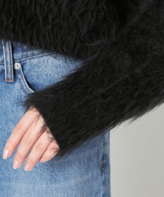 NAVE 【Nave】モヘアシャギー ショートカーディガン