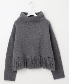 23区 【SLOW/一部店舗限定】ニットトータル フリンジ ニット