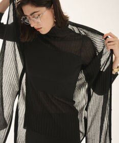 uncrave シアーニット コンビトップス