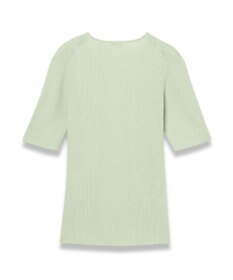 JOSEPH 【洗える】ファインリブメリノ　ショートスリーブニット