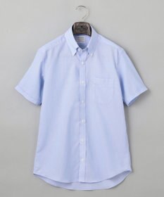 GOTAIRIKU 春夏向け【形態安定】SUMMERPREMIUMPLEATS_ボタンダウンカラー 半袖ドレスシャツ(25年モデル)