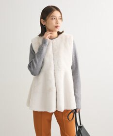 Green Parks もちやわ　袖口釦リブニットプルオーバー