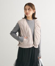 Green Parks もちやわ　袖口釦リブニットプルオーバー