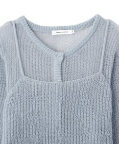 AMERICAN HOLIC 甘編みキャミカーディガンセット