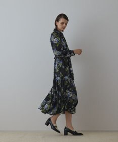 GRACE CONTINENTAL ブーケフラワープリントワンピース