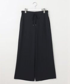 J.PRESS LADIES L 【洗える・吸水速乾・接触冷感・セットアップ対応】Light ジョーゼット ワイド パンツ