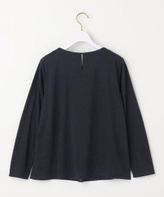 ANY SIS L 【吸水速乾・UVケア】コンフォートジャージー シフォンコンビ カットソー