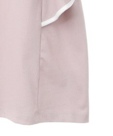 earth music&ecology 【接触冷感/洗濯機可】パイピングフレアスリーブカットソー