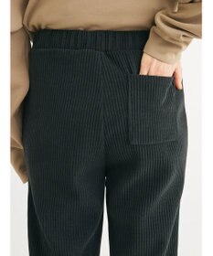 Green Parks リブ見えカットコールパンツ