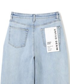 UNFILO 【UNFILO DENIM】撥水 カーブワイドデニム