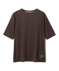uncrave トリコットシフォン ハーフスリーブカットソー