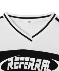 WEGO 切り替えショートスウェット