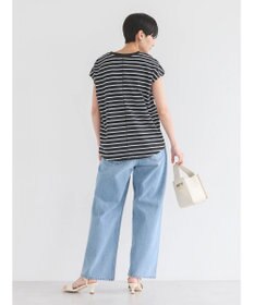 AMERICAN HOLIC 接触冷感フレンチスリーブカットプルオーバー