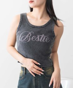 WEGO ヴィンテージウォッシュグラフィックタンク