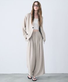 uncrave リネンライクツイル ジャケット