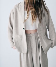 uncrave リネンライクツイル ジャケット