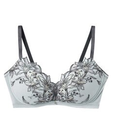 AMPHI ノンワイヤーブラ 谷間をメイク 脇高設計 A~Gカップまで対応 大きいサイズ 【BRAGENIC ブラジェニック 脇高細見えタイプ】 ブラジャー ブラ BMI353 アンフィ／ワコール