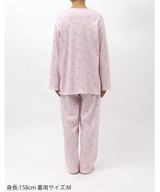 Wing 【数量限定　特別価格】 ウイング スリープ パジャマ 長袖 長ズボン 綿100％ スムース素材 レディース EP7992 ウイング／ワコール
