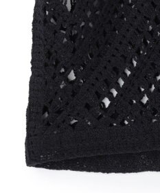 23区 【先行予約】エンブロイダリーレース ポロ ニット