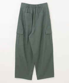 ANY 【ウエストゴム】清涼リネンカーゴパンツ