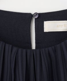 ANY SIS L 【吸水速乾・UVケア】コンフォートジャージー シフォンコンビ カットソー