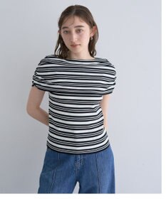 YECCA VECCA シャーリングオフショルニット