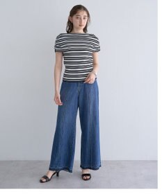 YECCA VECCA シャーリングオフショルニット