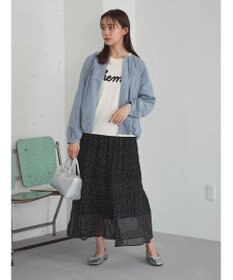 Green Parks ノーカラータックスウェード調ブルゾン