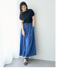 YECCA VECCA シャーリングオフショルニット