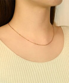 blancotokyo 【金属アレルギー対応】ボールチェーンネックレス Astra