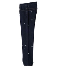 Green Parks ・Ｄｏｕｂｌｅ　Ｆｌａｇｓ　ハナ＆ハート　刺繍デニムパンツ