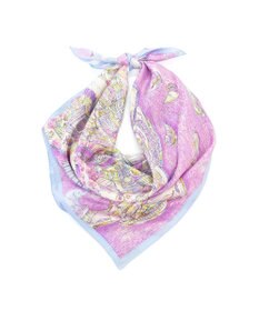 Marca 【伝統横濱スカーフ】YOKOHAMA MINATOMIRAI  大判 シルクツイル スカーフ