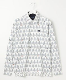 23区GOLF 【MEN】白夜ゴルフ柄 長袖シャツ