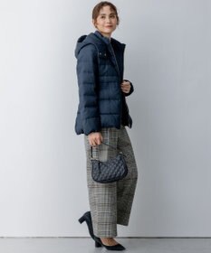 組曲 【洗える・2WAY】ライトタフタショートダウン