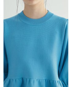 Green Parks armonia. ウエストギャザー袖ボリュームニット