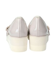 Bridget Birkin 【Round About】厚底ダブルストラップパンプス