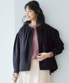 ANY SIS スプリングコンフォート ブルゾン ネイビー